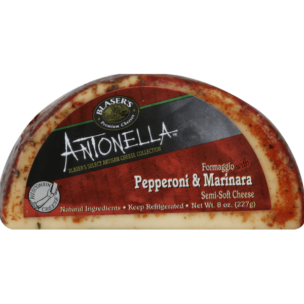 Blasers Antonella Formaggio With Pepperoni & Marinara Semi-Soft Cheese