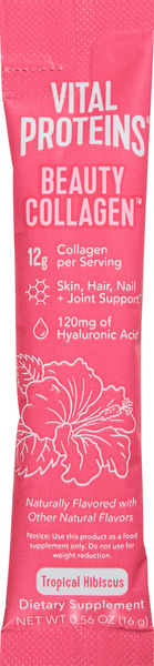 Vital Proteins Beauty Collagen, Tropical Hibiscus