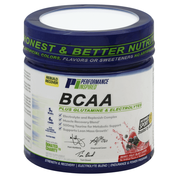 Performance Inspired Bcaa Plus Glutamine & Electrolytes Berry Fruit Blast