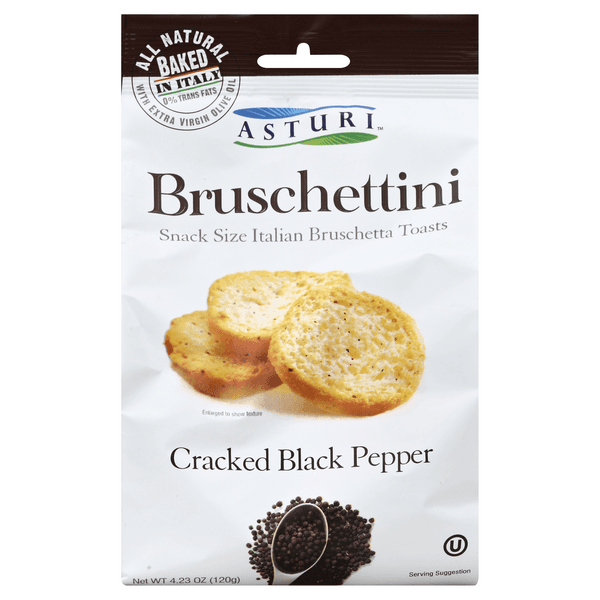 Asturi Bruschettini Cracked Black Pepper