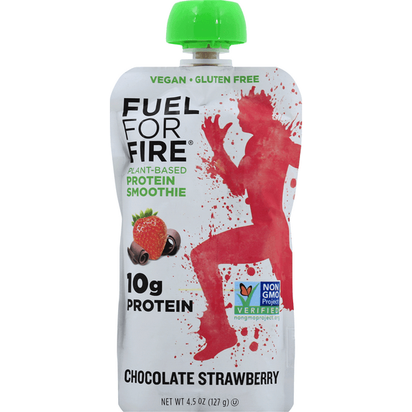 Fuel For Fire Protein Fruit Smoothie Chocolate Strawberry
