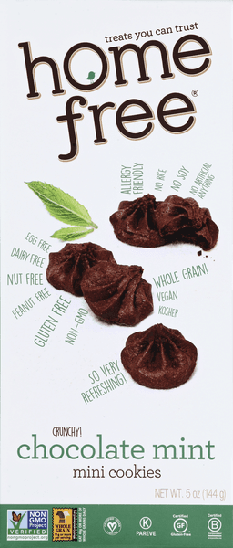 Home Free Mini Cookies, Chocolate Mint