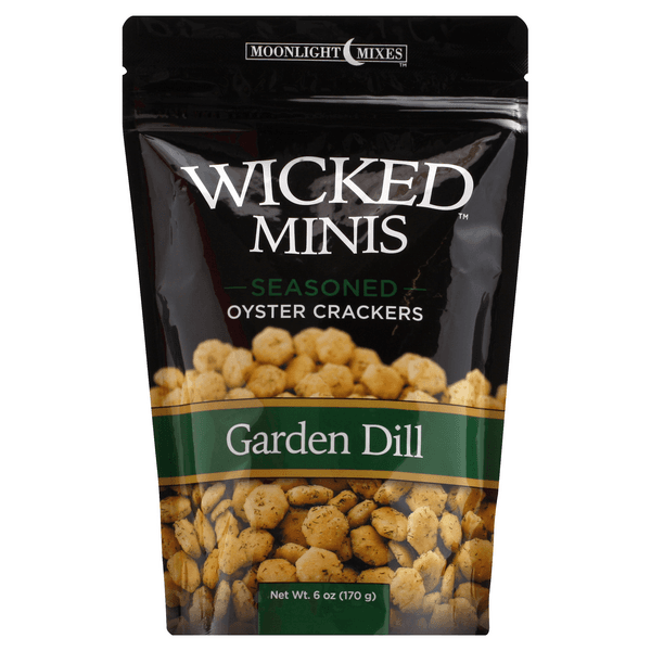 Wicked Minis Seasoned Garden Dill Oysters Crackers