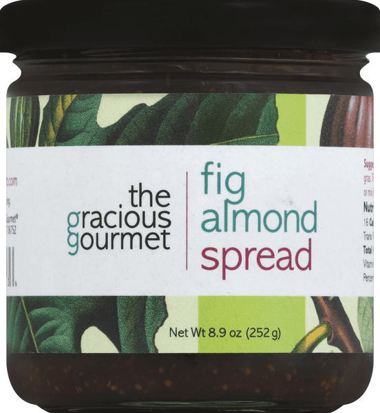 The Gracious Gourmet Fig Almond Spread