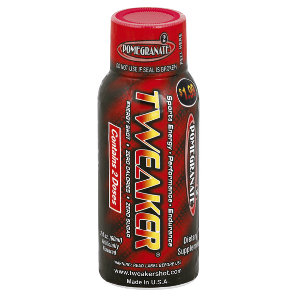 Tweaker Energy Shot Pomegranate