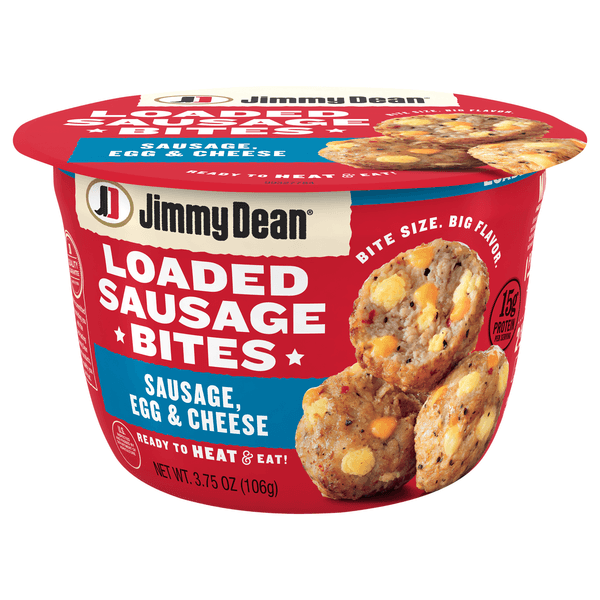 Jimmy Dean Loaded Sausage Bites Egg & Cheese