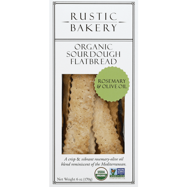 Rustic Bakery Rosemary Olive Oil Flatbread