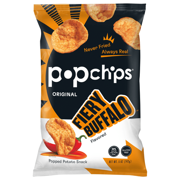 Popchips Original Fiery Buffalo