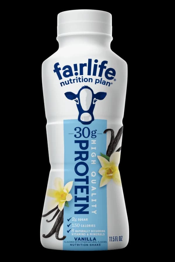 Fairlife Nutrition Plan High Quality Protein Vanilla Nutrition Shake
