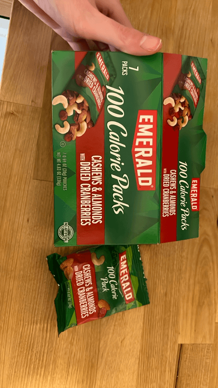 Is it Pregnancy Friendly? Emerald 100 Calorie Packs Cashews & Almonds With Dried Cranberries