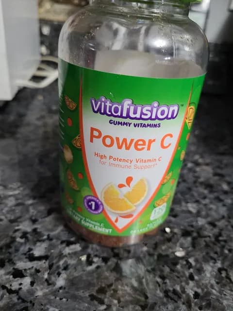 Vitafusion Power C Gummy Vitamins Natural Orange Flavor