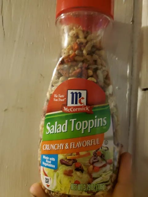 Is it Vegan Mccormick Crunchy & Flavorful Salad Toppins
