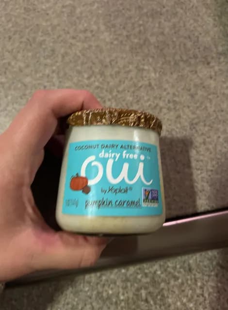 Oui By Yoplait Dairy Free Pumpkin Caramel