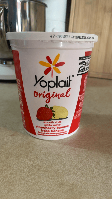 Is it Gluten Free? Yoplait Original Yogurt, Strawberry Banana, Low Fat Yogurt