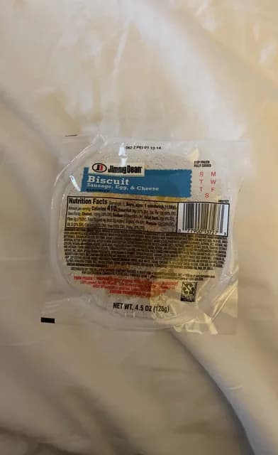 Jimmy Dean Biscuit Sausage, Egg, & Cheese Sandwich