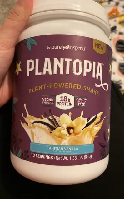 Purely Inspired Plantopia Tahitian Vanilla Plant-Powered Shake