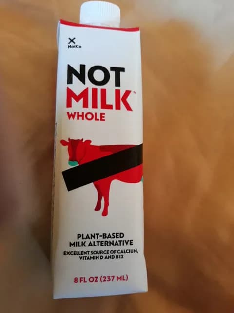 Notco Not Milk Whole Plant-Based Milk Alternative