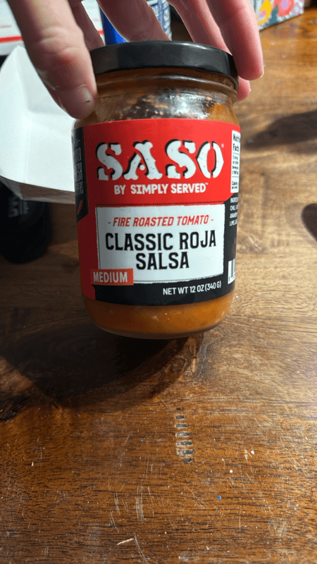 Saso Fire Roasted Classic Roja Salsa Medium