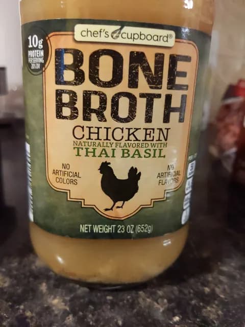 Chef'S Cupboard Bone Broth Chicken Thai Basil