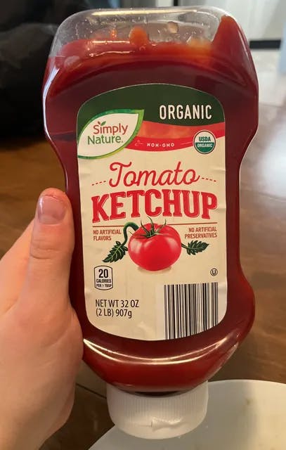 Is it Shellfish Free? Simply Nature Organic Tomato Ketchup