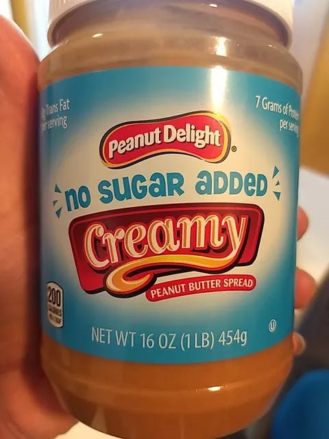 Is it Peanut Free? Peanut Delight No Sugar Added Creamy Peanut Butter Spread