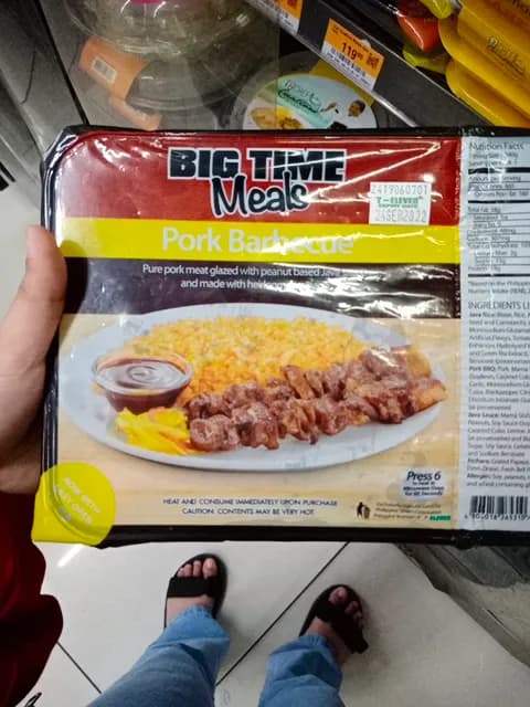 7-Eleven Big Time Meals Pork Barbecue
