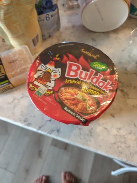 Samyang Buldak Stew Type Artificial Spicy Chicken Flavor Ramen 4.