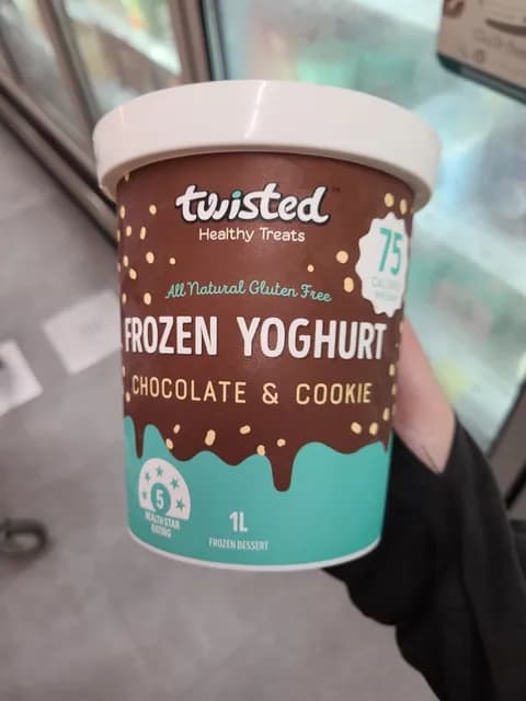 Twisted Healthy Treats All Natural Gluten Free Yoghurt Chocolate & Cookie