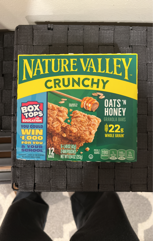 Is it Fish Free? Nature Valley Oats 'n Honey Crunchy Granola Bars