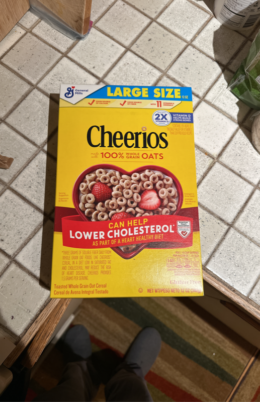 Is it Peanut Free? Cheerios Cereal Toasted Whole Grain Oat Box