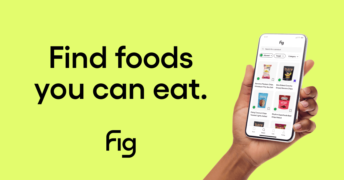 Find foods that fit your dietary needs with Fig scanner and discovery app