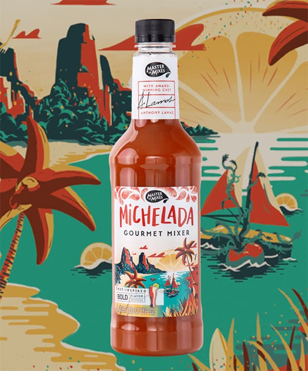 Master Of Mixes Michelada Gourmet Mixer Gold Flavor