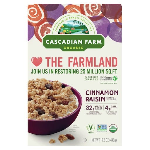 Is it Wheat Free? Cascadian Farm Organic Granola Cinnamon Raisin