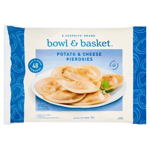 Bowl & Basket Potato & Cheese Pierogies