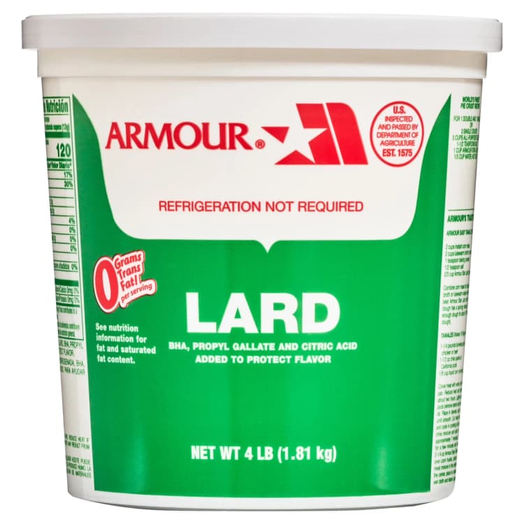 Armour Star Lard Pail