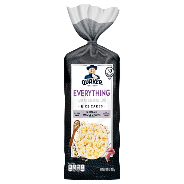 Quaker Rice Cakes Everything Flavor