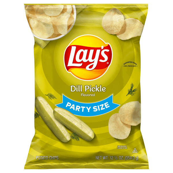 Lays Potato Chips Dill Pickle Party