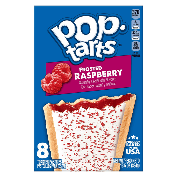 Pop-Tarts Frosted Raspberry Toaster Pastries