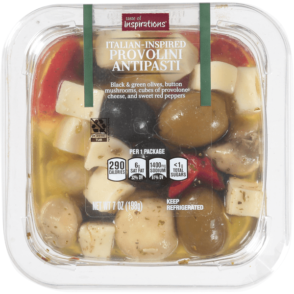 Taste Of Inspirations Italian-Inspired Provolini Antipasti
