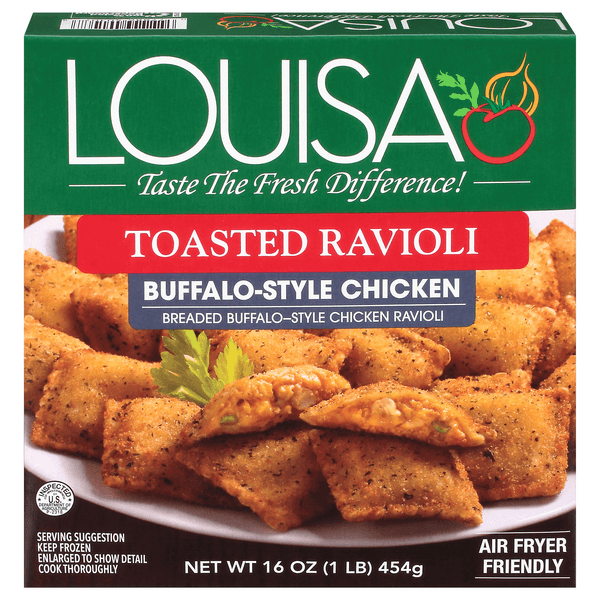 Louisa Ravioli Toasted Buffalo Style Chicken