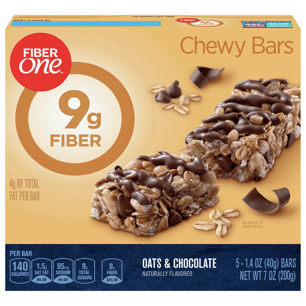 Fiber One Chewy Bars Oats & Chocolate