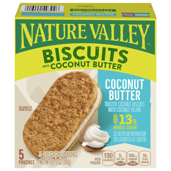 Nature Valley Biscuits With Coconut Butter