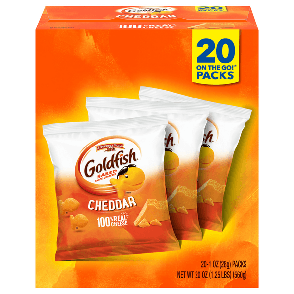 Is it Oats Free? Goldfish Cheddar Crackers, Snack Pack, Multi-pack Box