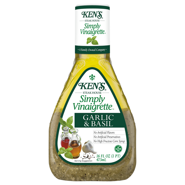 Is it Hazelnut Free? Kens Steak House Simply Vinaigrette Garlic & Basil
