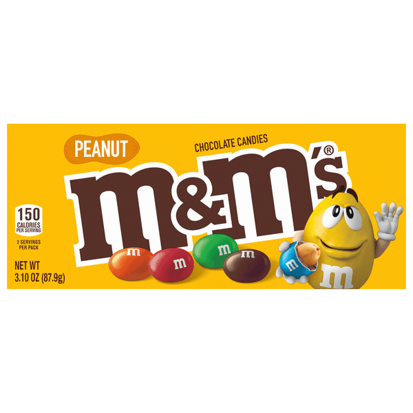 M&m's Peanut Chocolate Candy Box