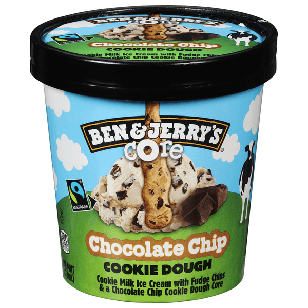Ben & Jerry'S Chocolate Chip Cookie Dough Core Ice Cream