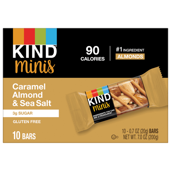 Is it Artificial Food Coloring Free? Kind Minis Caramel Almond & Sea Salt