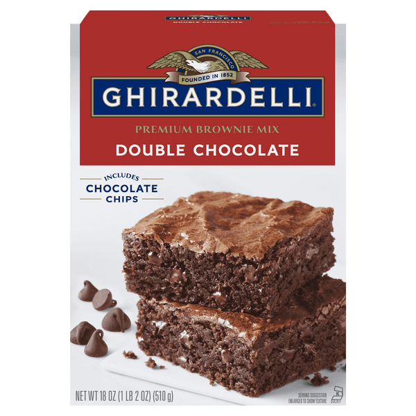 Ghirardelli Double Chocolate Premium Brownie Mix