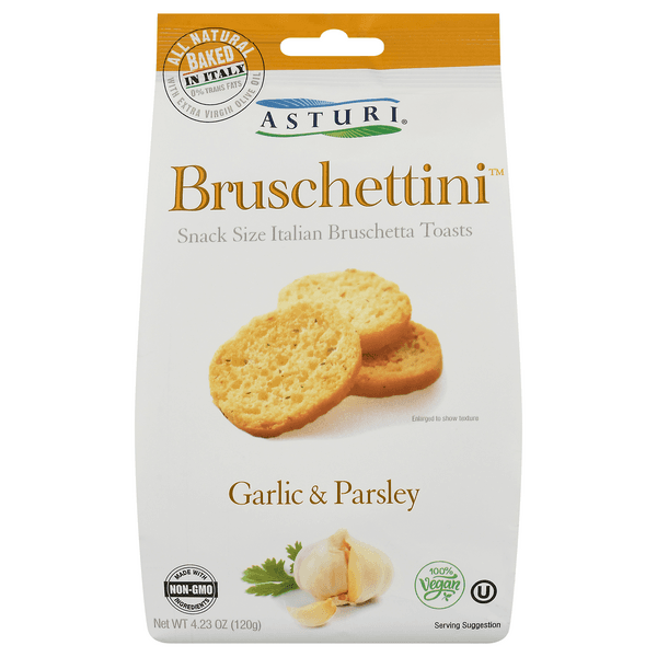 Asturi Bruschettini Garlic & Parsley
