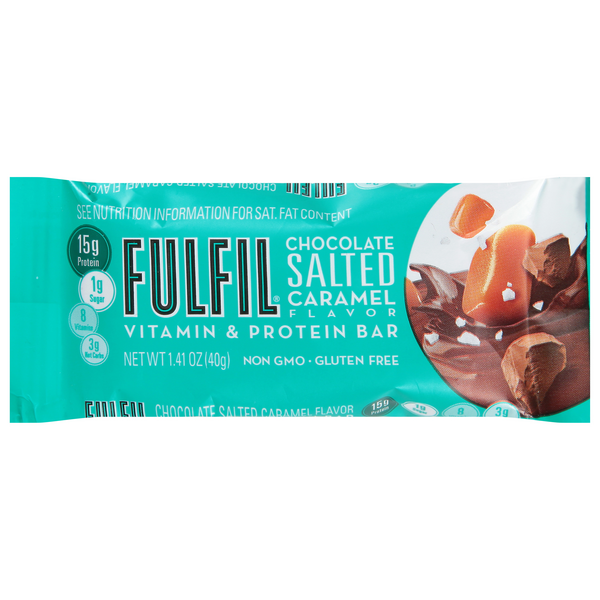 Is it Soy Free? Fulfil Chocolate Salted Caramel Flavor Vitamin & Protein Bar